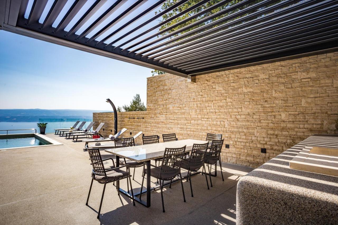Villa Dispet With Heated Pool, Jacuzzi, Sauna And Cinema Čelina Eksteriør bilde