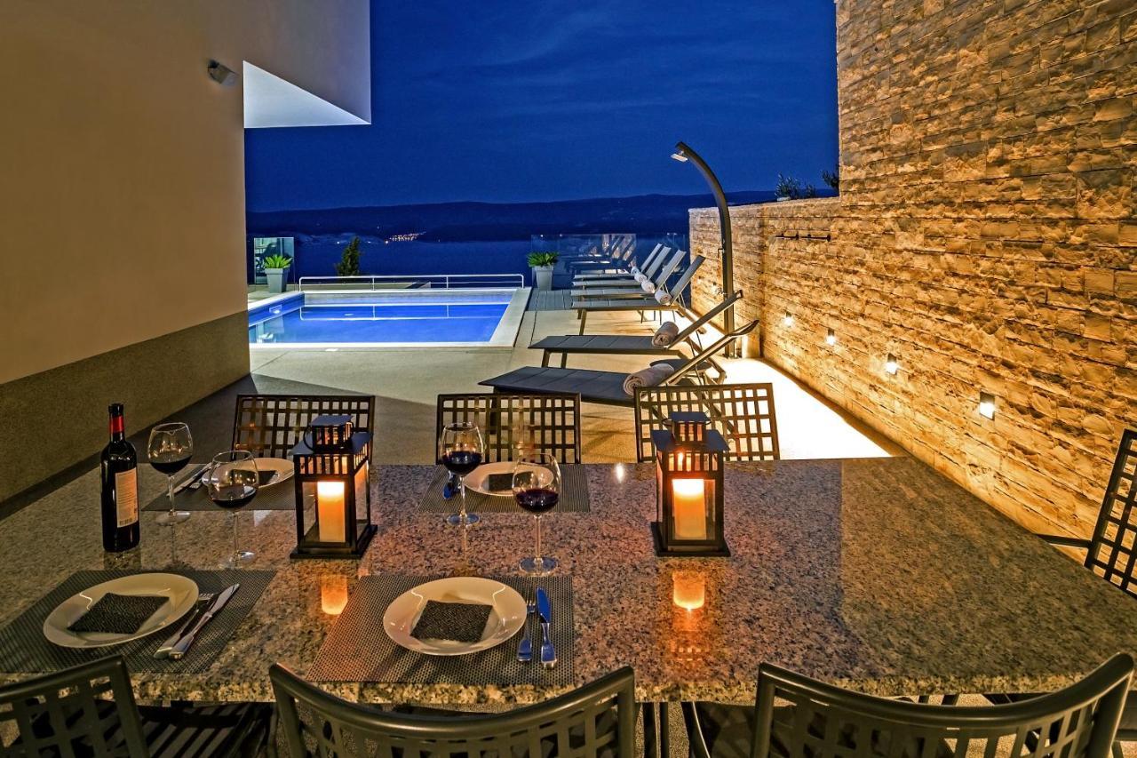 Villa Dispet With Heated Pool, Jacuzzi, Sauna And Cinema Čelina Eksteriør bilde