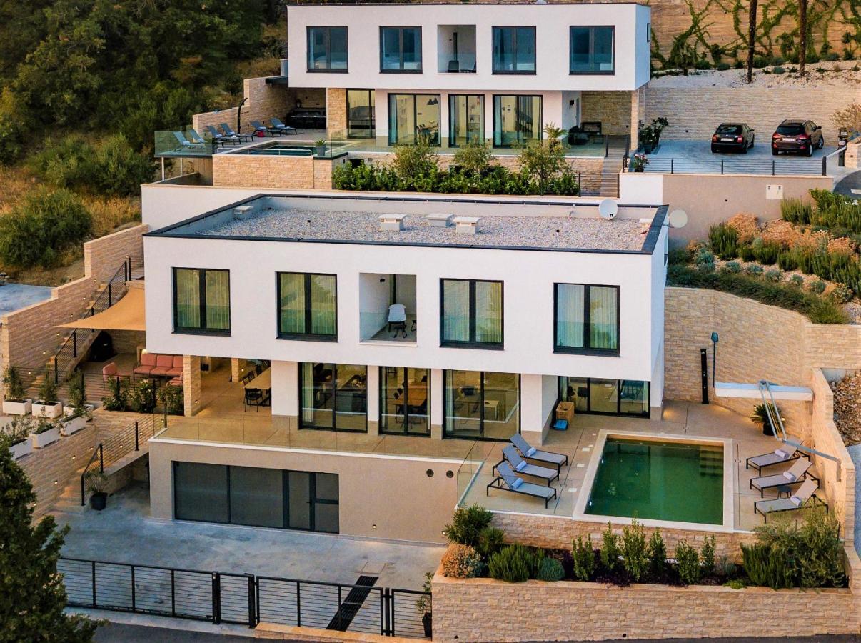 Villa Dispet With Heated Pool, Jacuzzi, Sauna And Cinema Čelina Eksteriør bilde